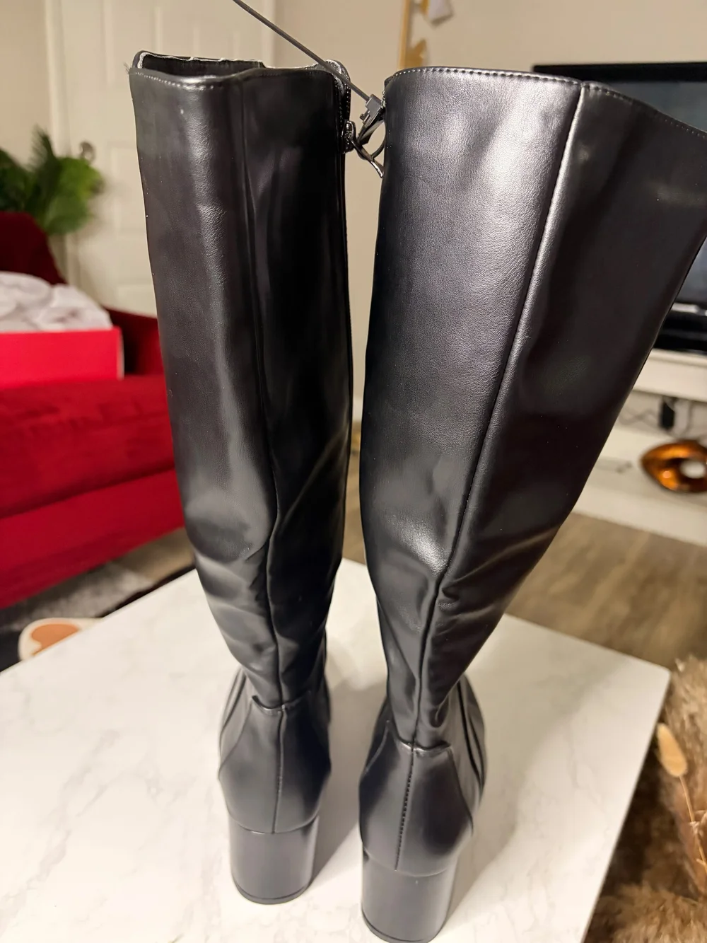 Women's Black Over-the-Knee Stretch Boot
